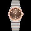 28 mm, steel ‑ Sedna™ gold on steel ‑ Sedna™ gold^OMEGA Sale