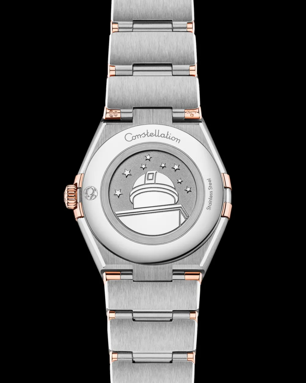 28 mm, steel ‑ Sedna™ gold on steel ‑ Sedna™ gold^OMEGA New