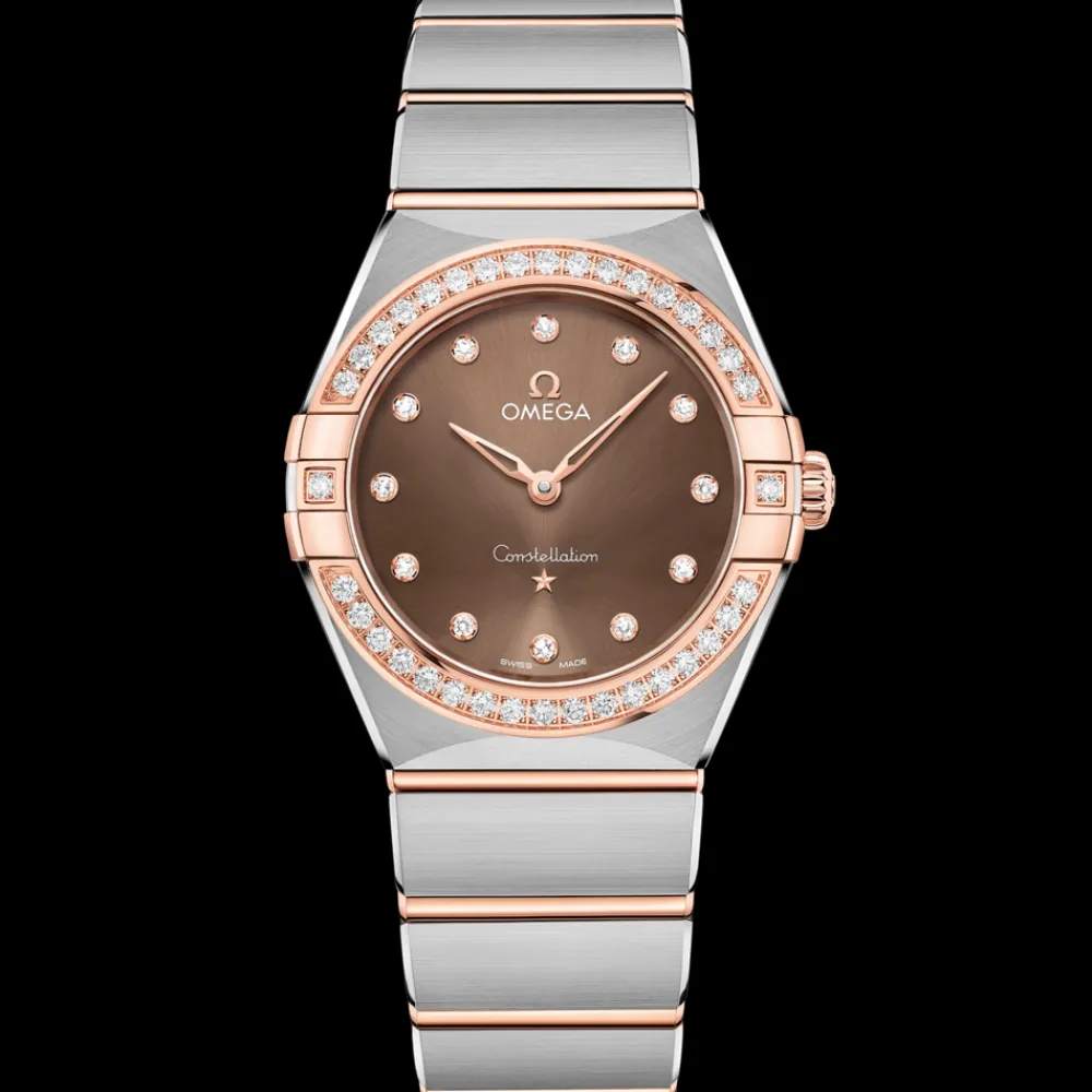 28 mm, steel ‑ Sedna™ gold on steel ‑ Sedna™ gold^OMEGA Best