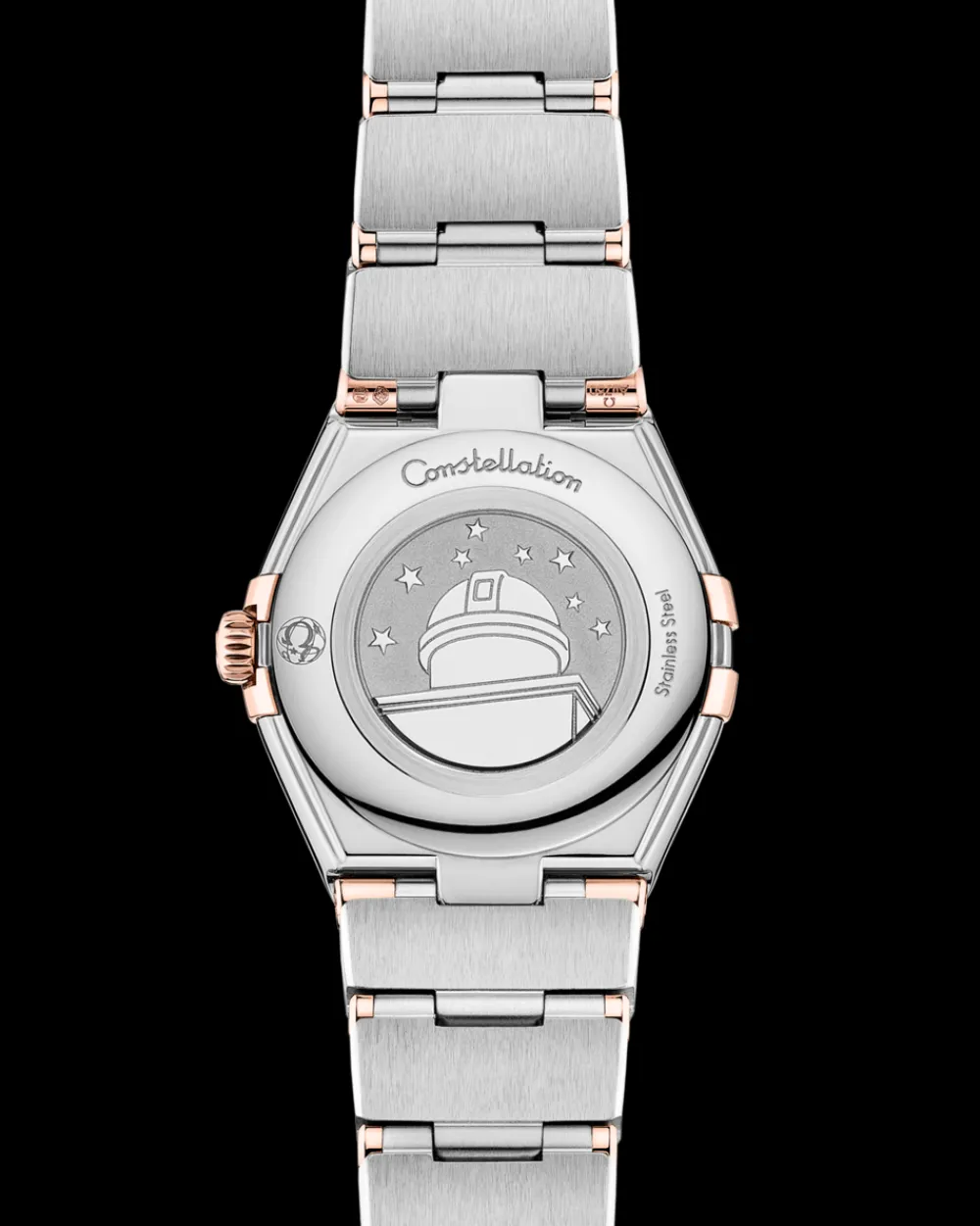 25 mm, steel ‑ Sedna™ gold on steel ‑ Sedna™ gold^OMEGA Best