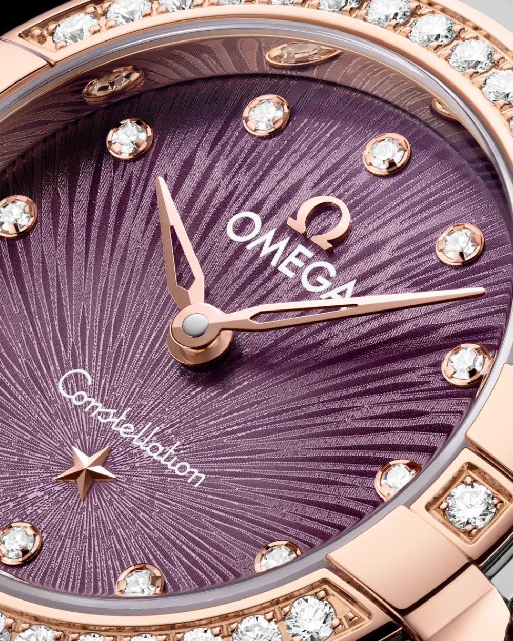 25 mm, steel ‑ Sedna™ gold on steel ‑ Sedna™ gold^OMEGA Best