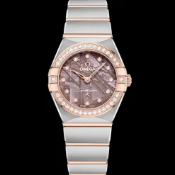 25 mm, steel ‑ Sedna™ gold on steel ‑ Sedna™ gold^OMEGA Online