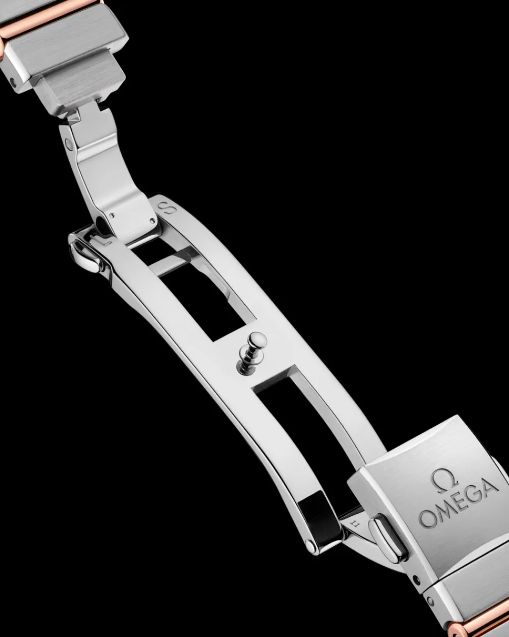 25 mm, steel ‑ Sedna™ gold on steel ‑ Sedna™ gold^OMEGA Discount