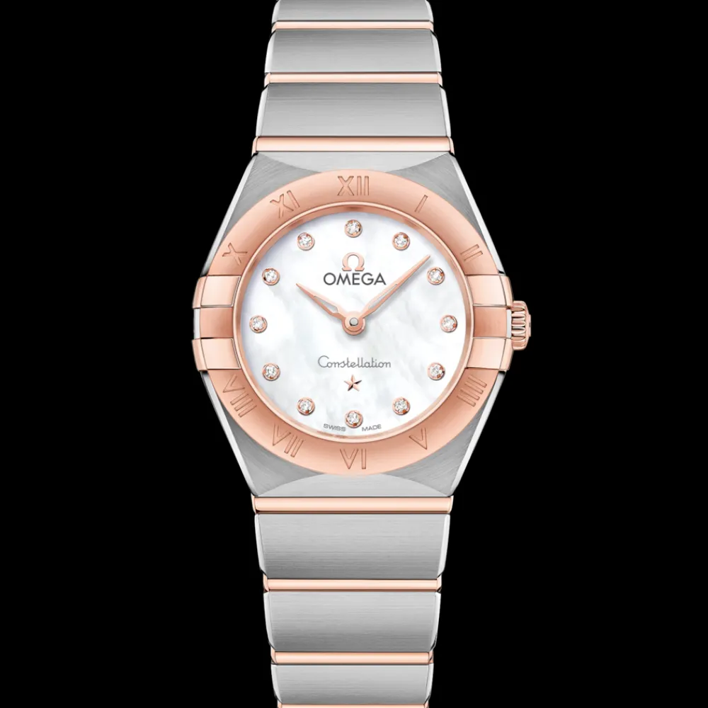 25 mm, steel ‑ Sedna™ gold on steel ‑ Sedna™ gold^OMEGA Clearance