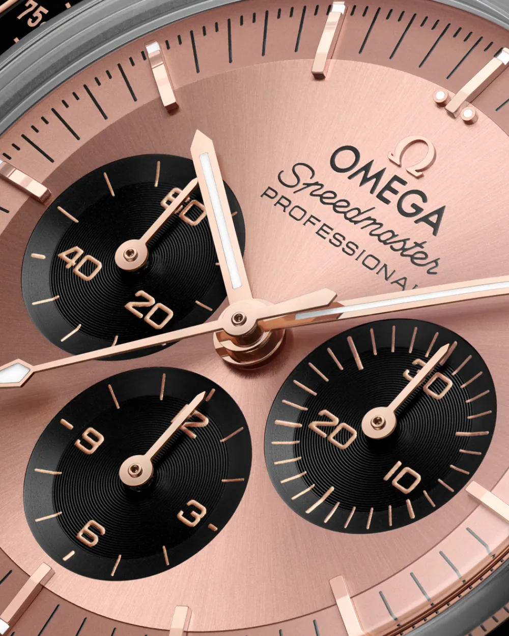 42 mm, steel ‑ Sedna™ gold on steel ‑ Sedna™ gold^OMEGA Fashion