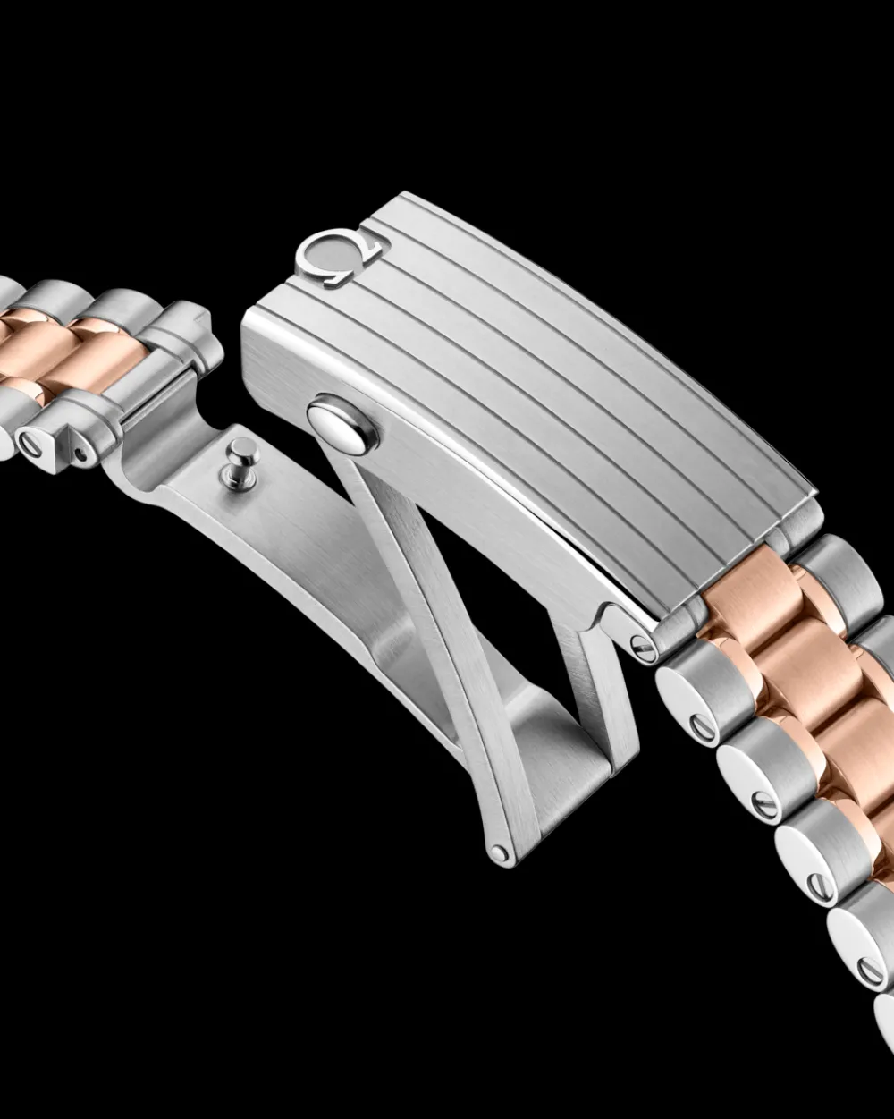 42 mm, steel ‑ Sedna™ gold on steel ‑ Sedna™ gold^OMEGA Fashion