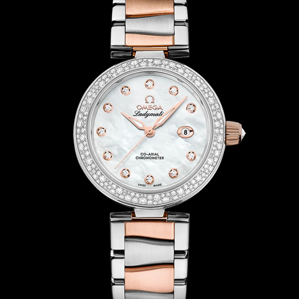 34 mm, steel ‑ Sedna™ gold on steel ‑ Sedna™ gold^OMEGA New