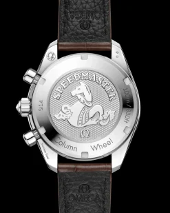 38 mm, steel on alligator^OMEGA New