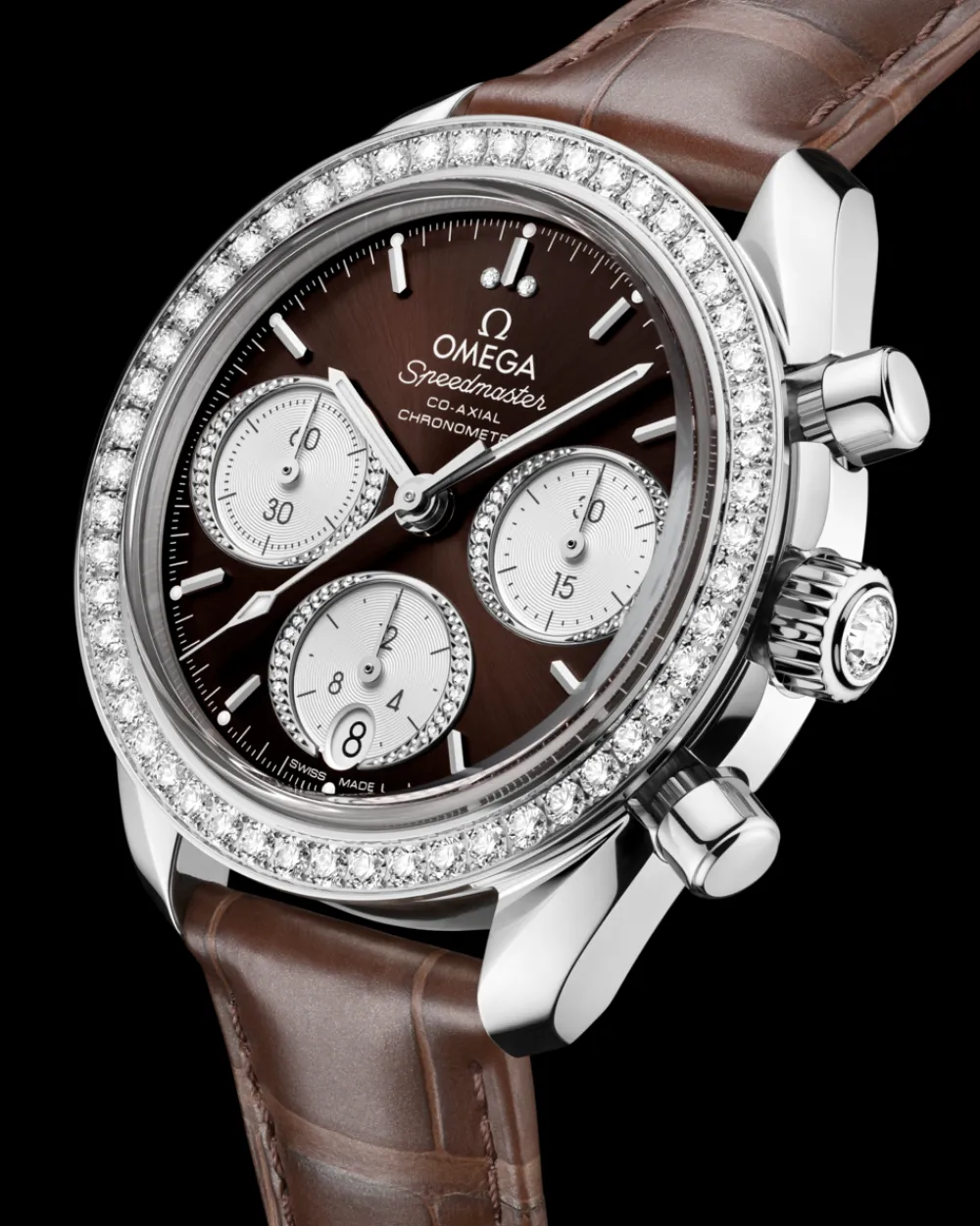 38 mm, steel on alligator^OMEGA New