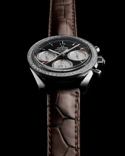 38 mm, steel on alligator^OMEGA New