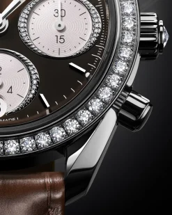 38 mm, steel on alligator^OMEGA New