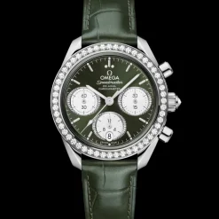 38 mm, steel on alligator^OMEGA Hot