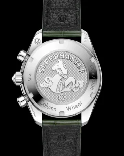 38 mm, steel on alligator^OMEGA Hot