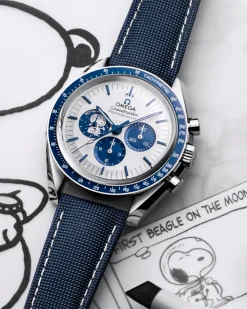 42 mm, steel on coated nylon fabric strap^OMEGA New