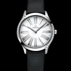36 mm, steel on fabric strap^OMEGA New