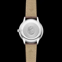 30 mm, steel on leather strap^OMEGA New