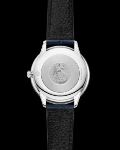 30 mm, steel on leather strap^OMEGA Online