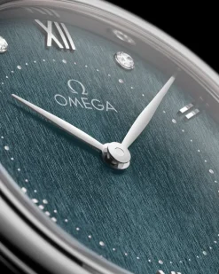 30 mm, steel on leather strap^OMEGA New