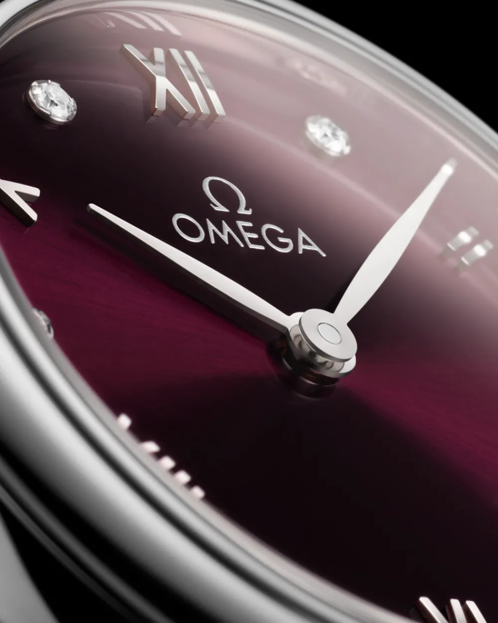 27.5 mm, steel on leather strap^OMEGA Sale