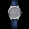 27.5 mm, steel on leather strap^OMEGA Sale