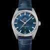 39 mm, steel on leather strap^OMEGA Best