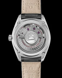 39 mm, steel on leather strap^OMEGA Best