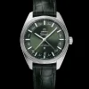 41 mm, steel on leather strap^OMEGA Discount
