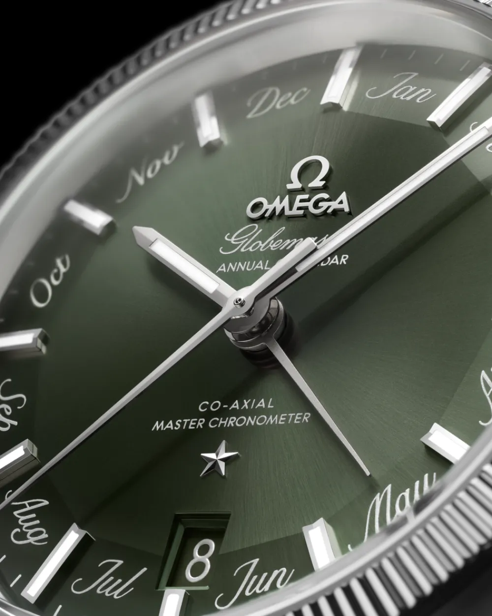 41 mm, steel on leather strap^OMEGA Discount