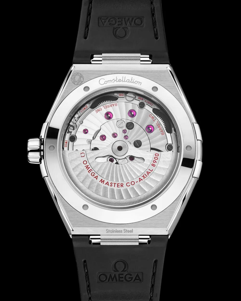 41 mm, steel on leather strap^OMEGA Clearance