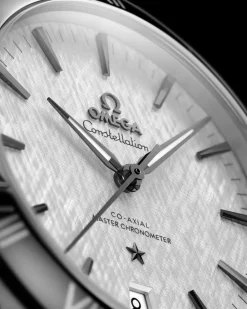 41 mm, steel on leather strap^OMEGA Clearance