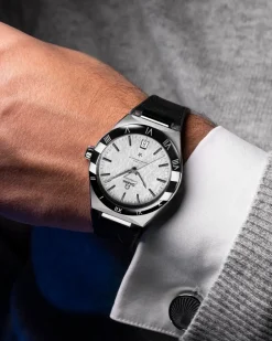 41 mm, steel on leather strap^OMEGA Clearance