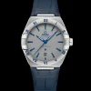 39 mm, steel on leather strap^OMEGA Discount