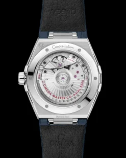 39 mm, steel on leather strap^OMEGA Discount
