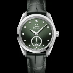 38 mm, steel on leather strap^OMEGA Best