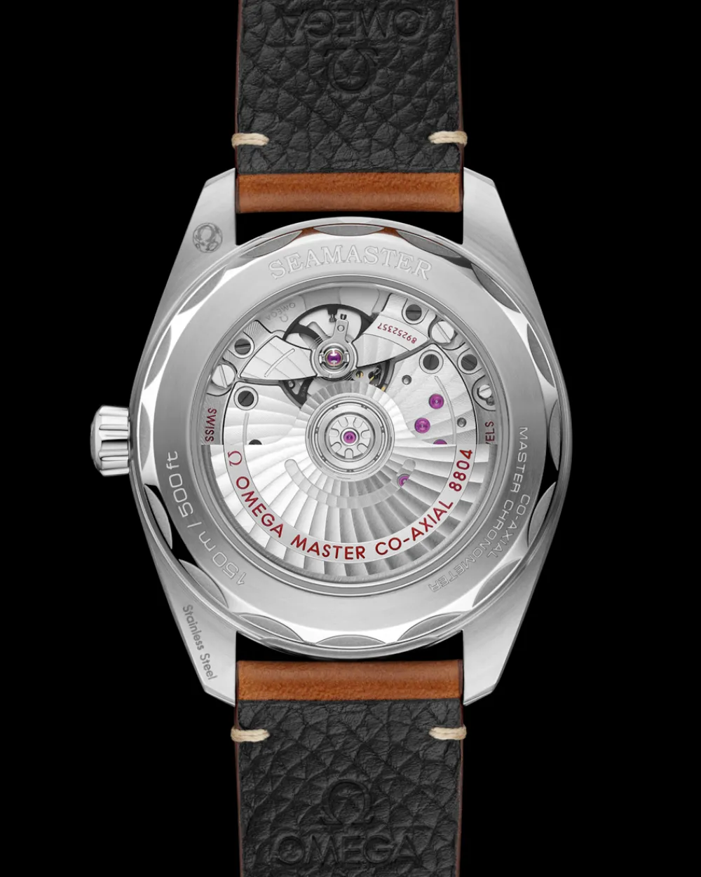 38 mm, steel on leather strap^OMEGA Online