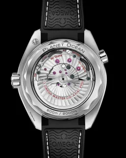 43.5 mm, steel on leather strap with rubber lining^OMEGA Online