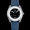 39.5 mm, steel on leather strap^OMEGA Sale