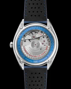 39.5 mm, steel on leather strap^OMEGA Sale