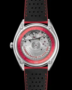 39.5 mm, steel on leather strap^OMEGA Best