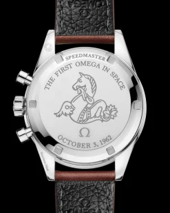 39.7 mm, steel on leather strap^OMEGA Best