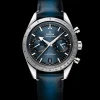 40.5 mm, steel on leather strap^OMEGA Fashion