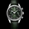 40.5 mm, steel on leather strap^OMEGA Best