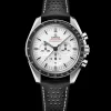 42 mm, steel on leather strap^OMEGA Sale