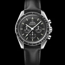 42 mm, steel on leather strap^OMEGA Clearance