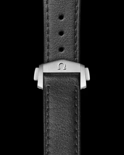 42 mm, steel on leather strap^OMEGA Clearance
