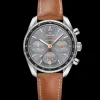 38 mm, steel on leather strap^OMEGA Best