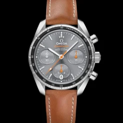 38 mm, steel on leather strap^OMEGA Best