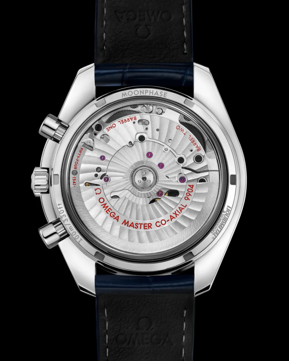 44.25 mm, steel on leather strap^OMEGA Online