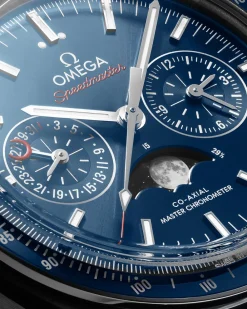 44.25 mm, steel on leather strap^OMEGA Online