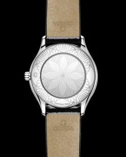 26 mm, steel on leather strap^OMEGA Outlet